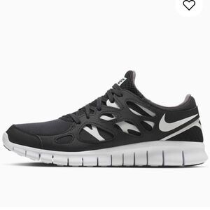 Nike Free Run 2 Shoes 'Black White Womens Size 9